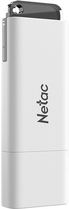 Флеш Диск Netac 256GB U185 NT03U185N-256G-32WH USB3.0 белый — миниатюра 2