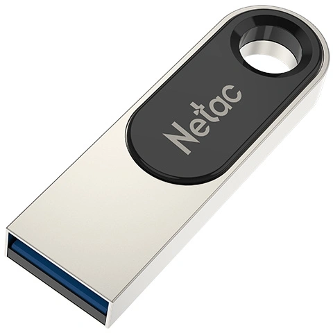 Флеш Диск Netac 32GB U278 NT03U278N-032G-32PN USB3.0 серебристый/черный — миниатюра 3