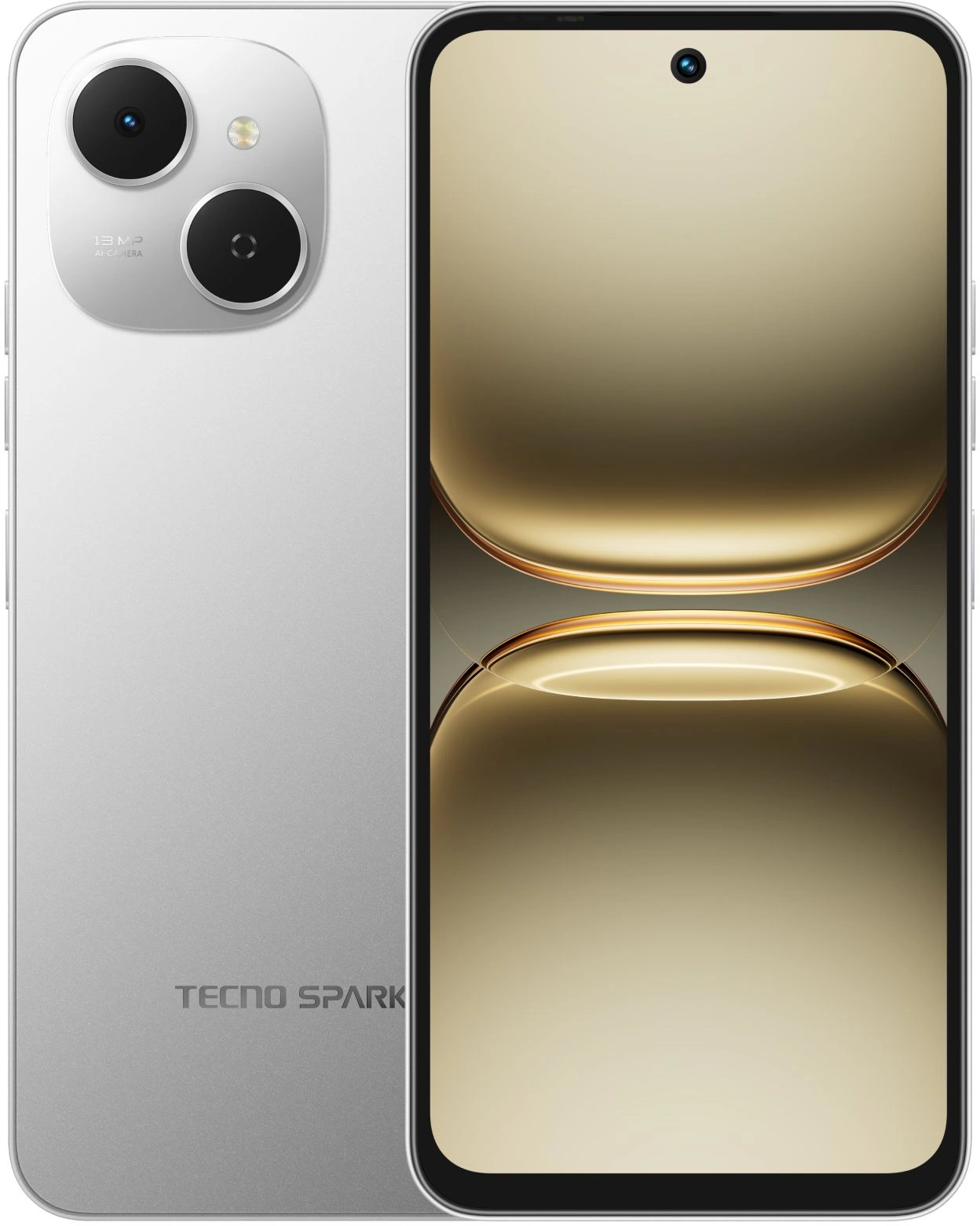 Смартфон Tecno Spark 40C 256Gb 8Gb черный моноблок (KM4K 256+8 INK BLACK)