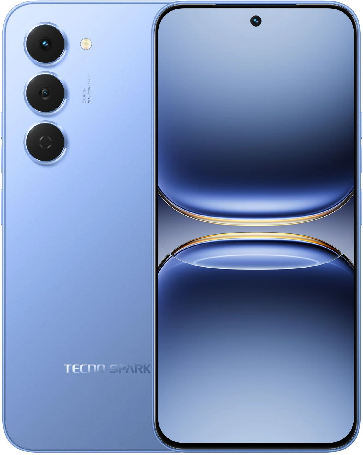 Смартфон Tecno Spark 40 Pro 128Gb 8Gb синий (KM6 128+8 LAKE BLUE)