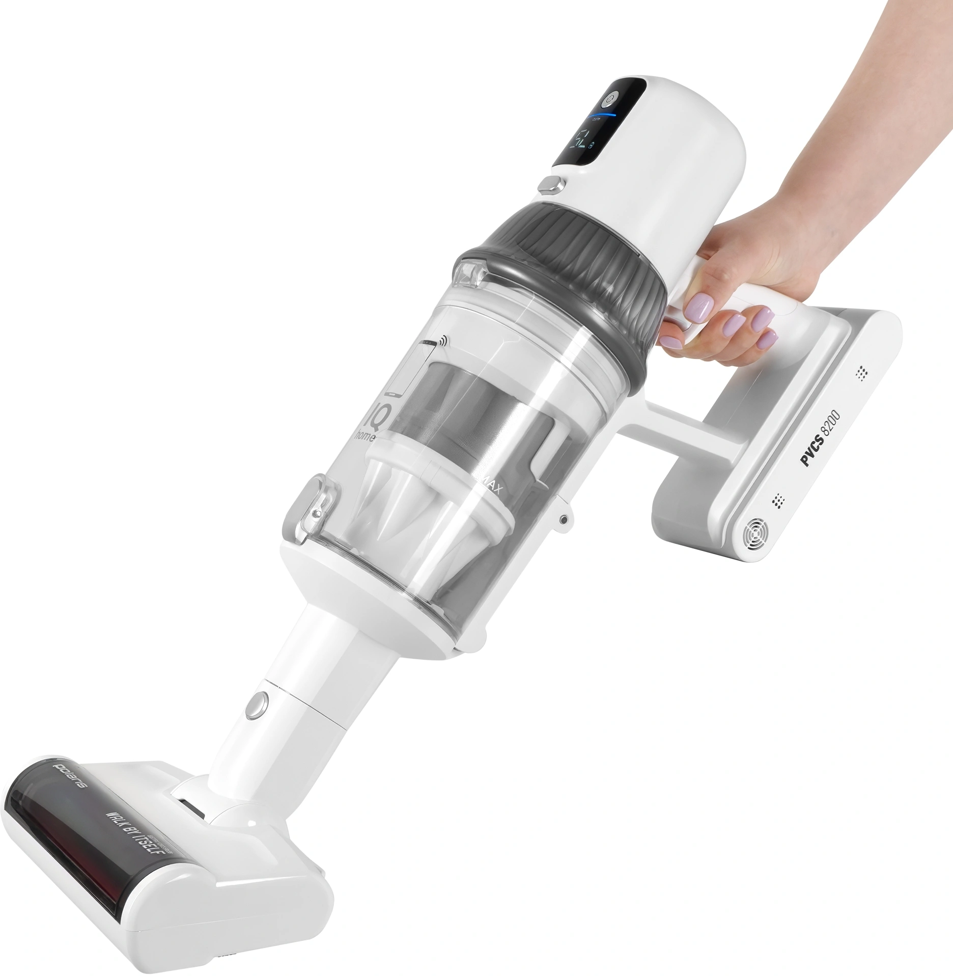 Пылесос Polaris IQ Home PVCS 8200 Handstick Duo Pro 800Вт белый 16 — миниатюра 18