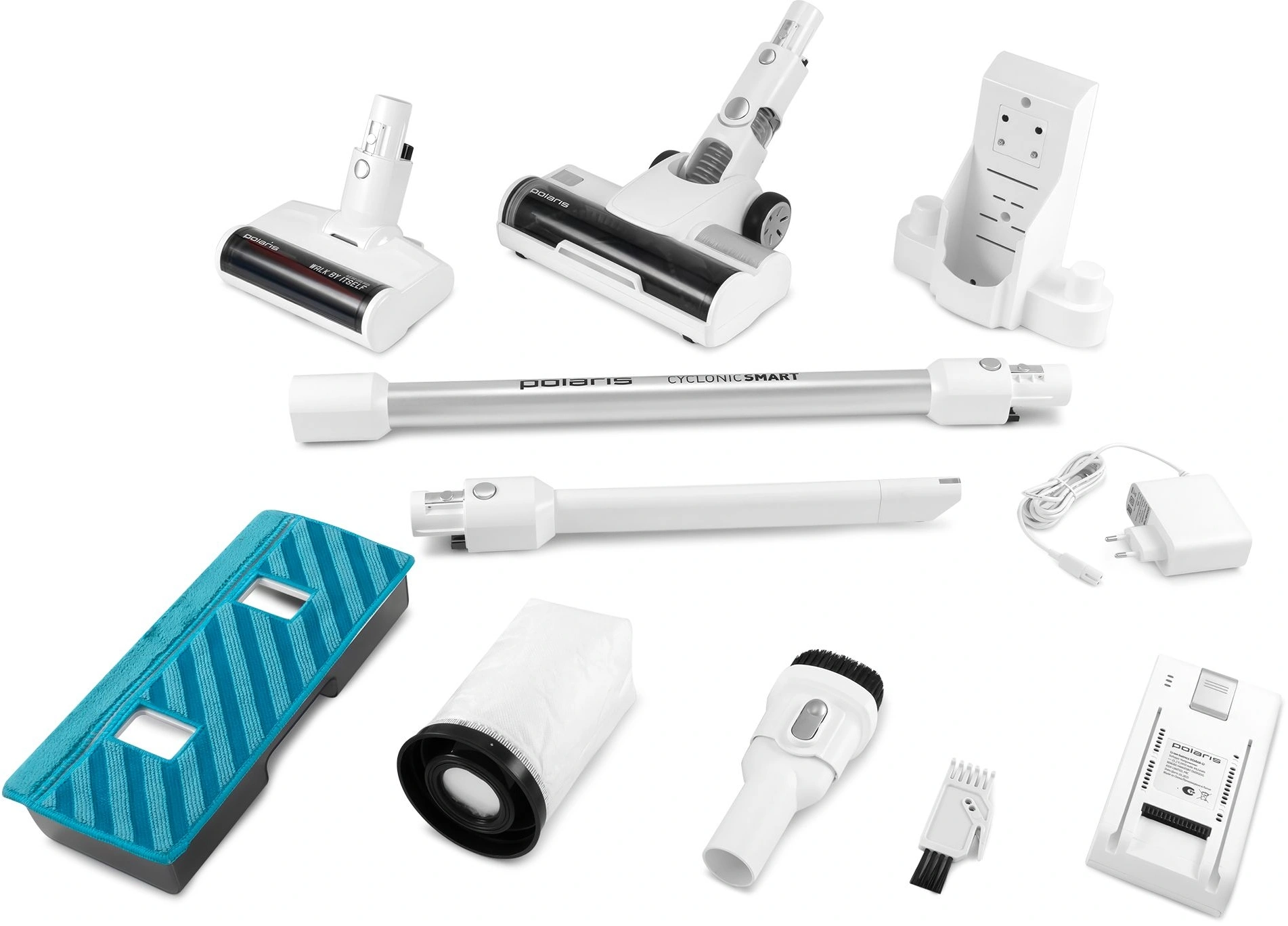 Пылесос Polaris IQ Home PVCS 8200 Handstick Duo Pro 800Вт белый 16 — миниатюра 24