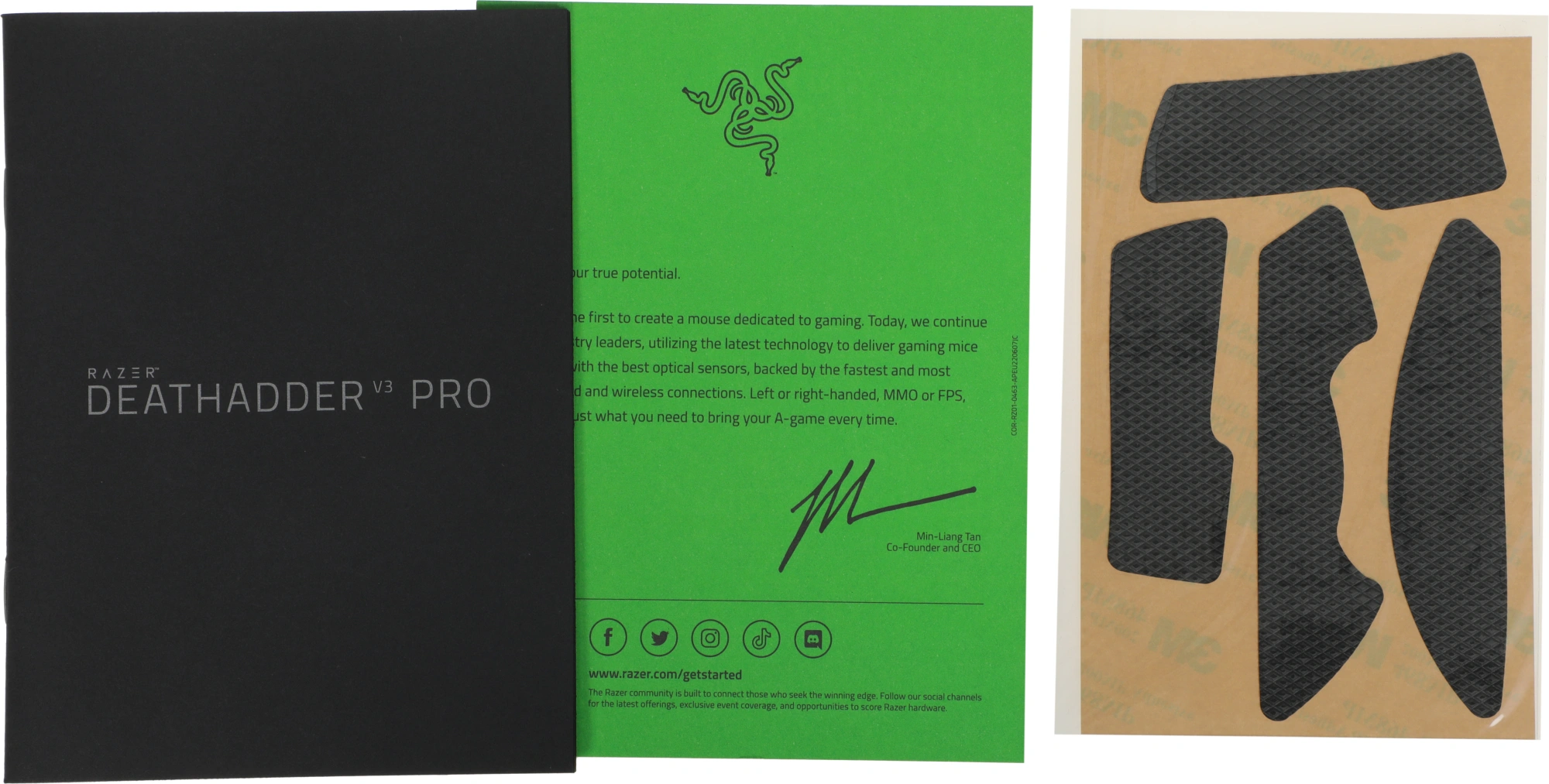 Мышь Razer DeathAdder V3 Pro белый оптическая 30000dpi беспров. USB-C 5but (RZ01-04630200-R3A1) — миниатюра 8