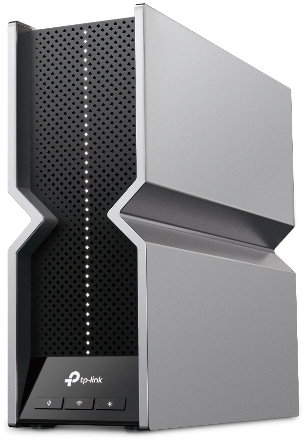 Повторитель беспроводного сигнала TP-Link RE800BE BE19000 Wi-Fi черный — фото 1