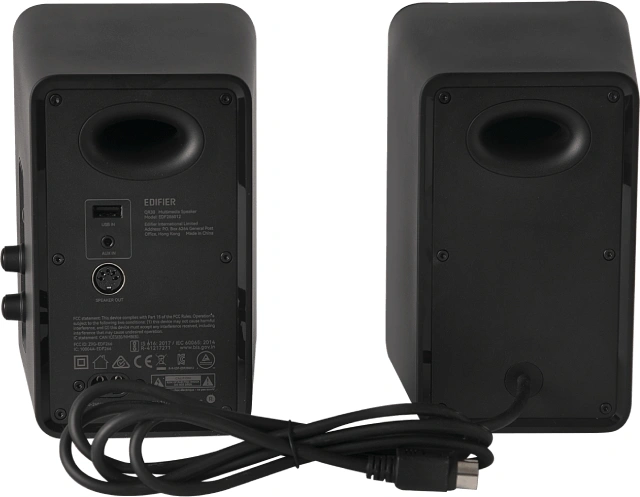 Колонки Edifier QR30 2.0 черный 30Вт — миниатюра 4