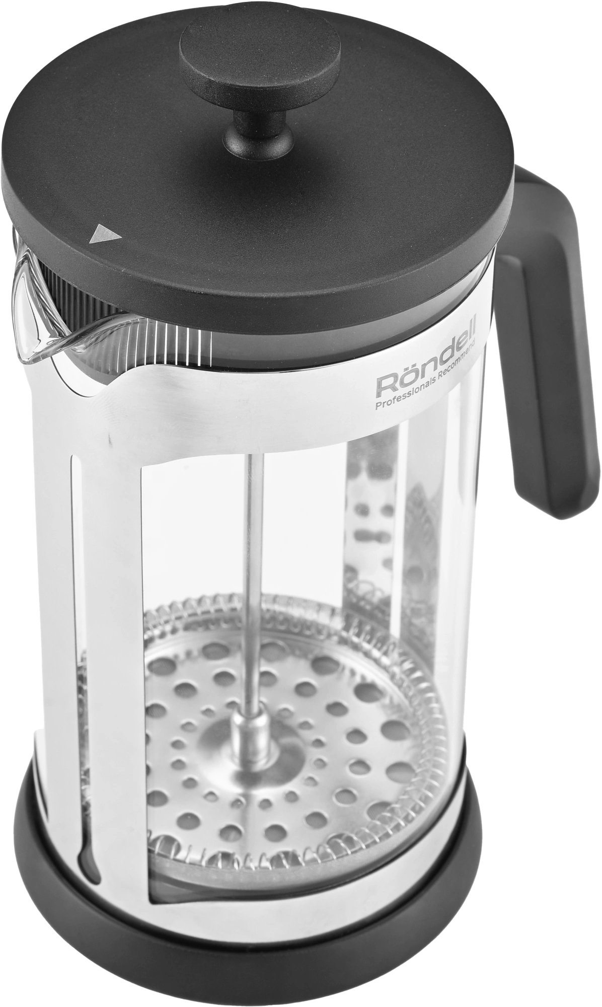 Френч-пресс Rondell Brando RDS-2026 0.6л черный/стальной — миниатюра 5