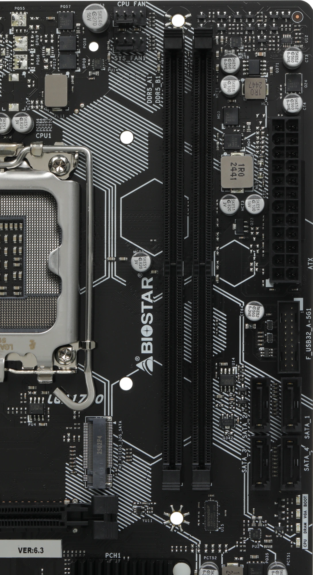Материнская плата Biostar H610MHD D5 Soc-1700 Intel H610 2xDDR5 mATX AC`97 8ch(7.1) GbLAN+DVI+HDMI — миниатюра 12