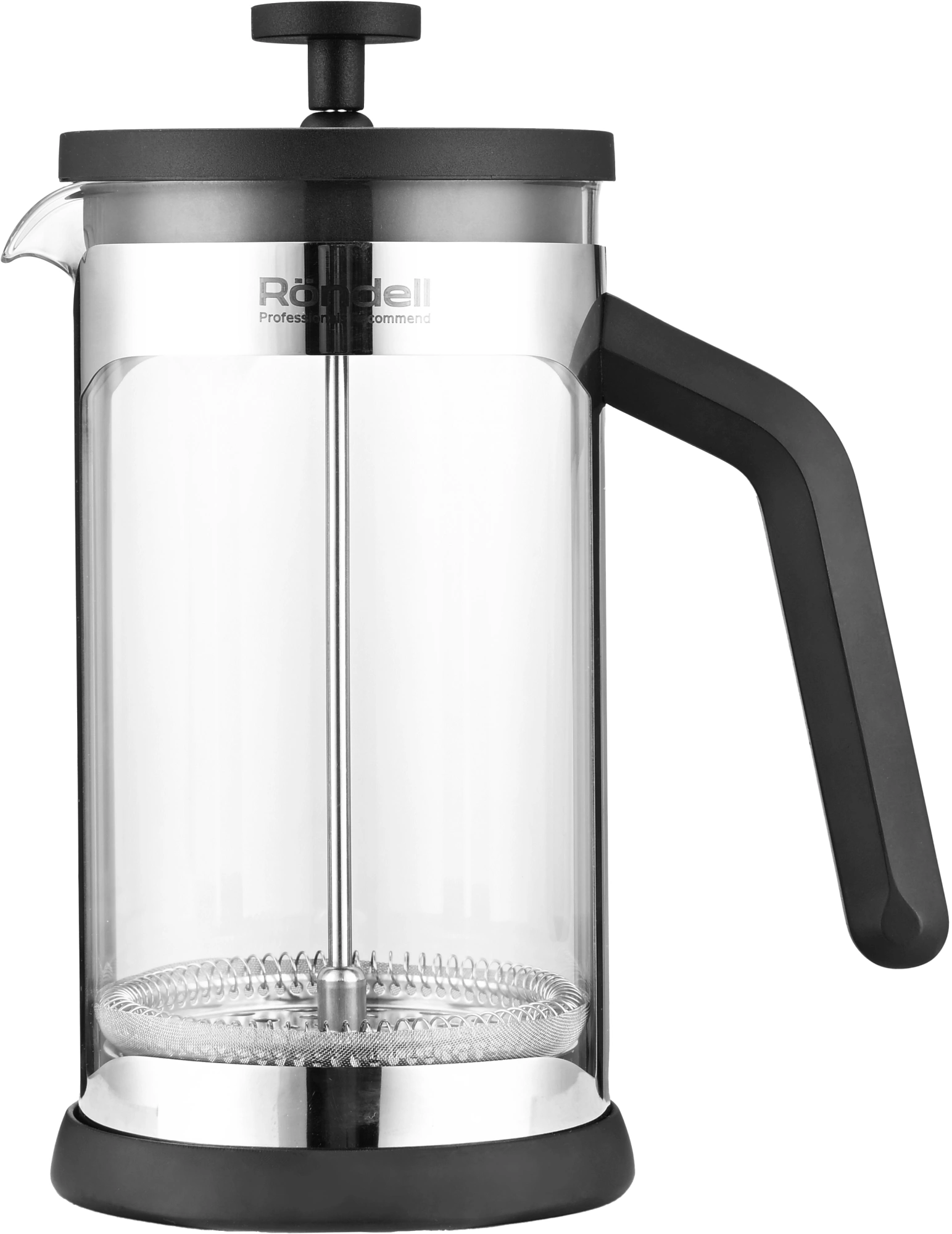 Френч-пресс Rondell Brando RDS-2027 1.0л черный/стальной — миниатюра 2