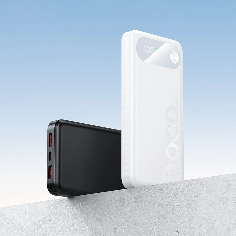 Мобильный аккумулятор Hoco J154 10000mAh QC3.0/PD3.0 22.5W 3A 2xUSB-A/USB-C черный (60747) — миниатюра 2