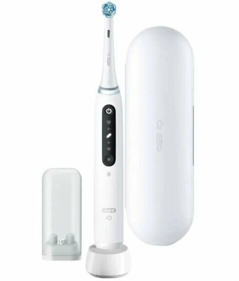 Зубная щетка электрическая Oral-B iO Series 5 iOG5.1A6.1WT белый — миниатюра 2