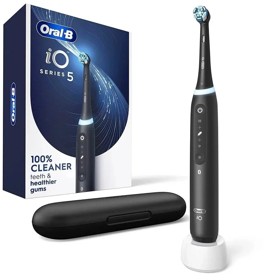 Зубная щетка электрическая Oral-B iO Series 5 iOG5.1B6.2DK черный — миниатюра 2
