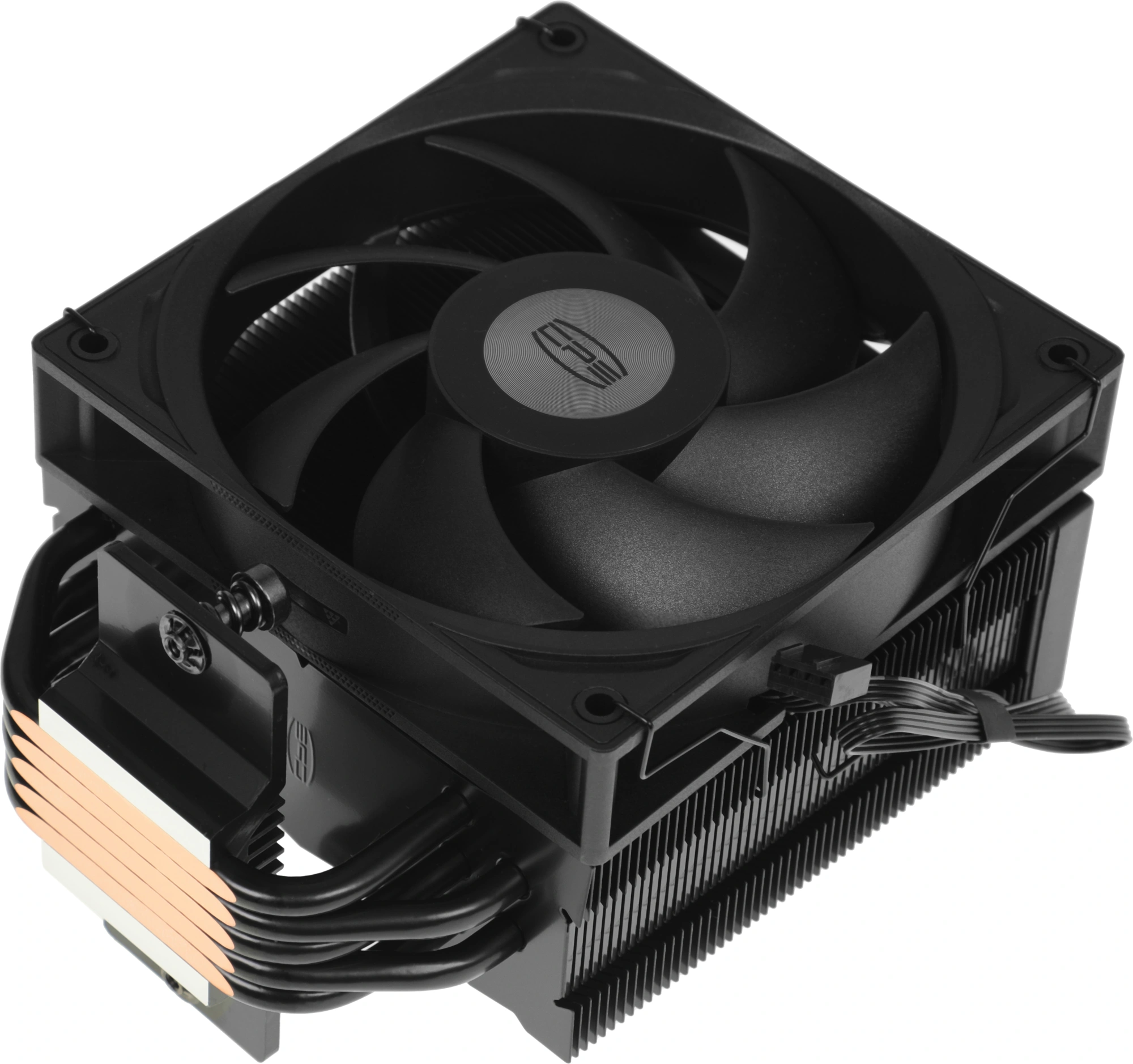 Устройство охлаждения(кулер) PcCooler RT500 TC Soc-AM5/AM4/1200/1700/1851 черный 4-pin 34.9dB Al+Cu 240W Ret (RT500TC-BKNWYX-GL) — фото 1