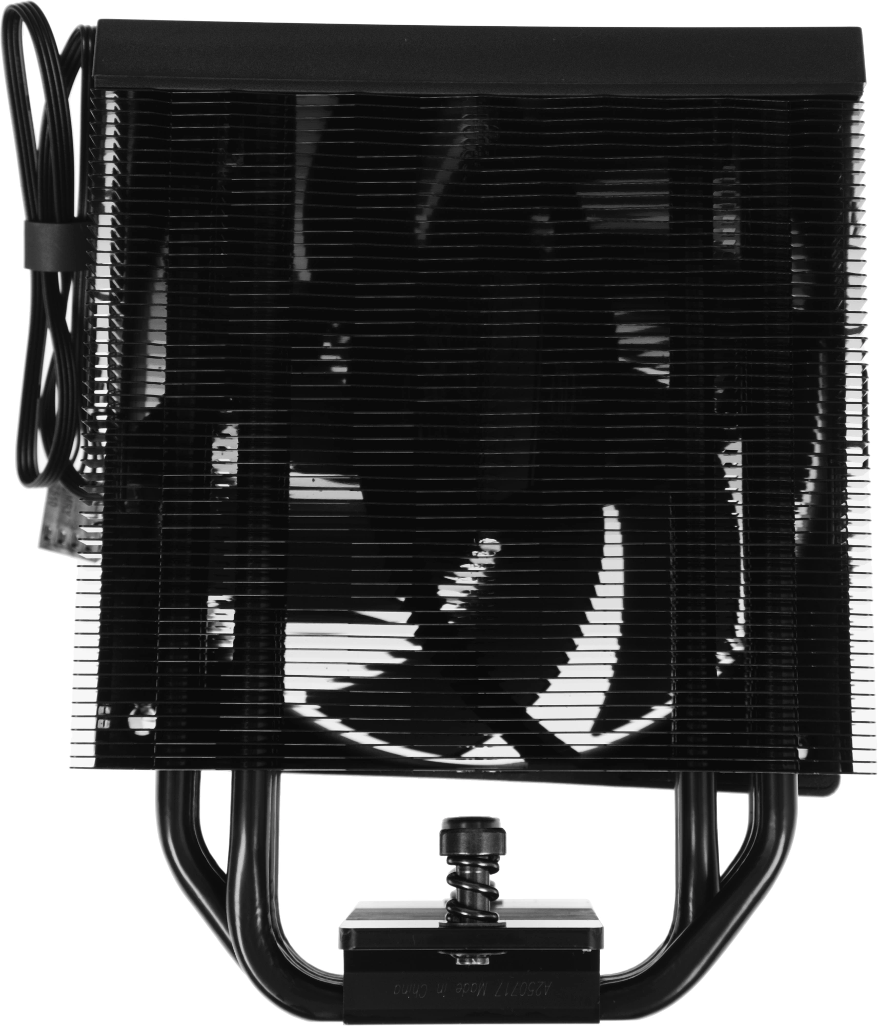 Устройство охлаждения(кулер) PcCooler RT500 TC Soc-AM5/AM4/1200/1700/1851 черный 4-pin 34.9dB Al+Cu 240W Ret (RT500TC-BKNWYX-GL) — миниатюра 4
