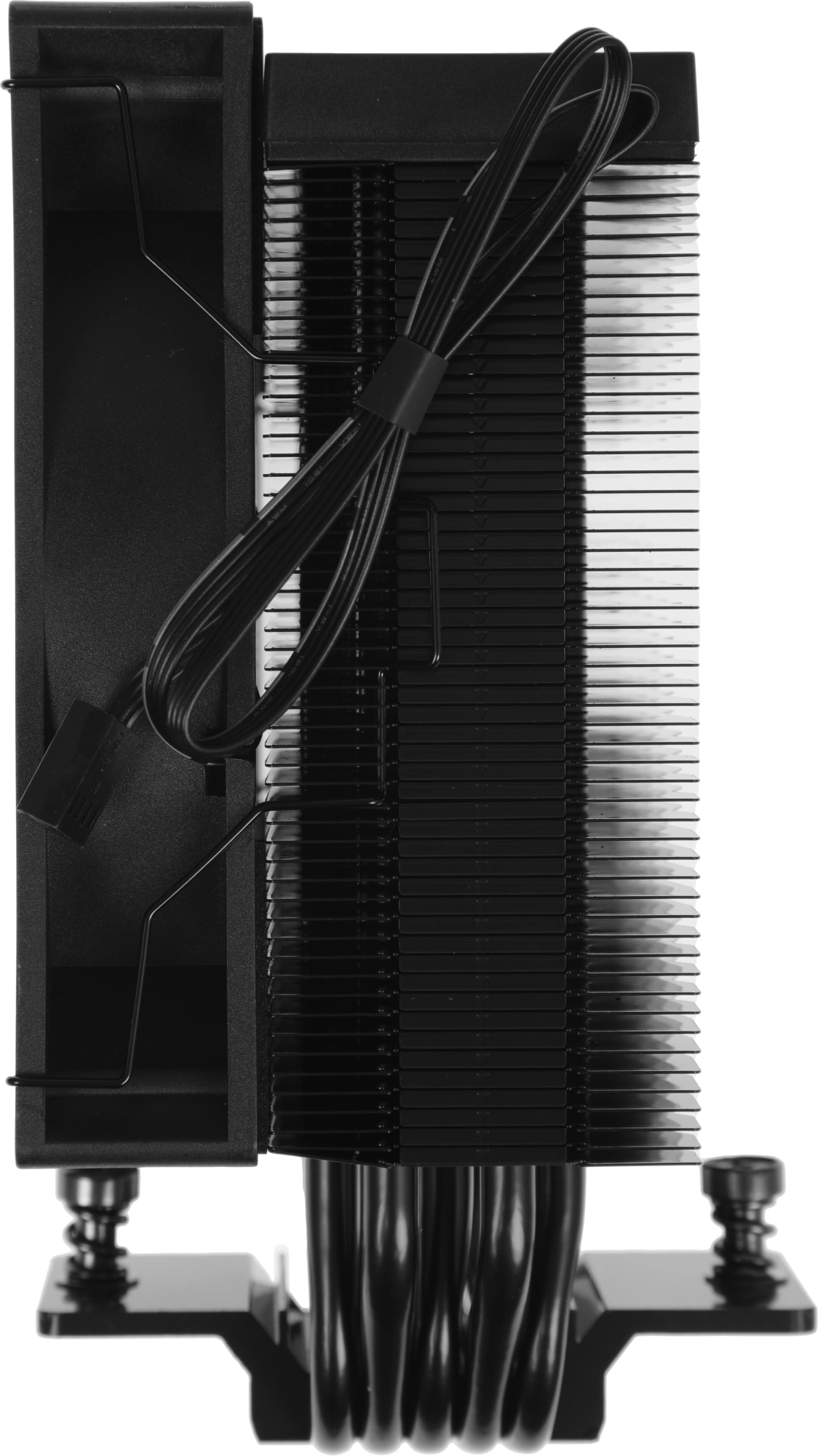 Устройство охлаждения(кулер) PcCooler RT500 TC Soc-AM5/AM4/1200/1700/1851 черный 4-pin 34.9dB Al+Cu 240W Ret (RT500TC-BKNWYX-GL) — миниатюра 3