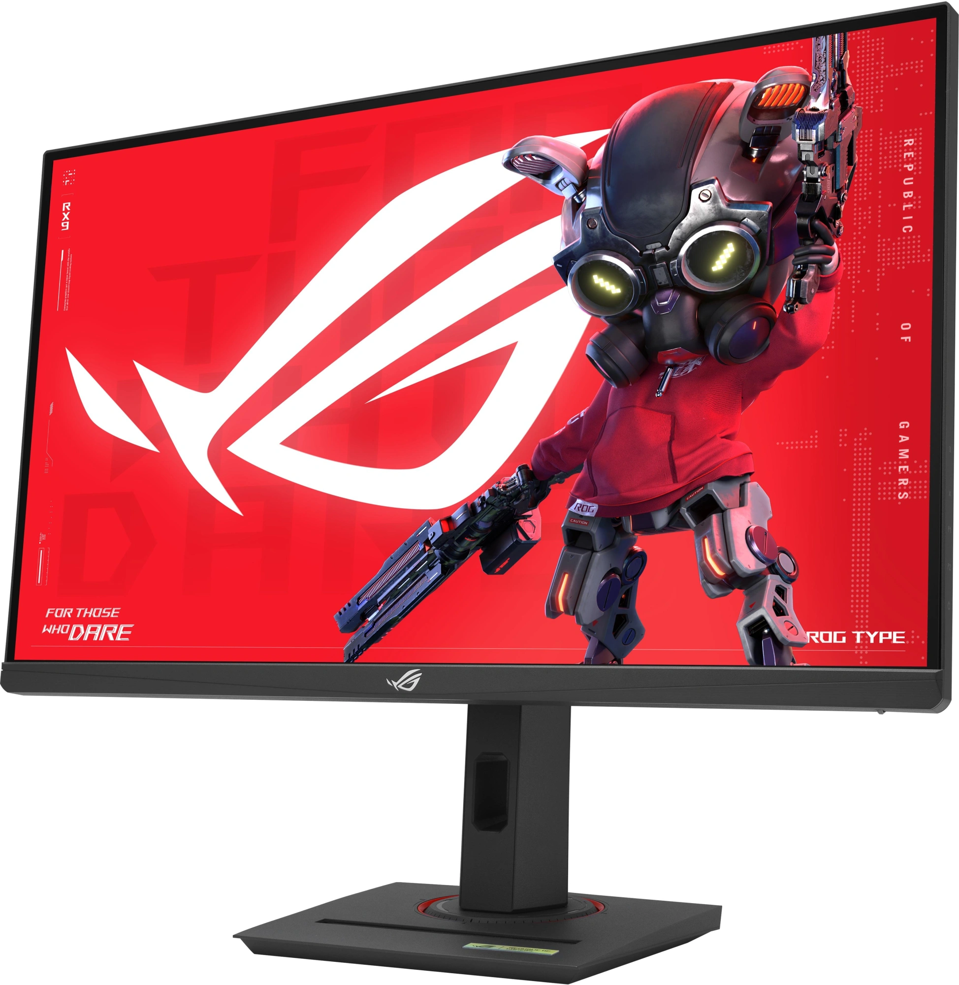 Монитор Asus 27" ROG Strix XG27ACMS черный IPS LED 16:9 HDMI матовая HAS Piv 1000:1 350cd 178гр/178гр 2560x1440 320Hz G-Sync FreeSync Premium DP 2K USB 6.52кг — миниатюра 2