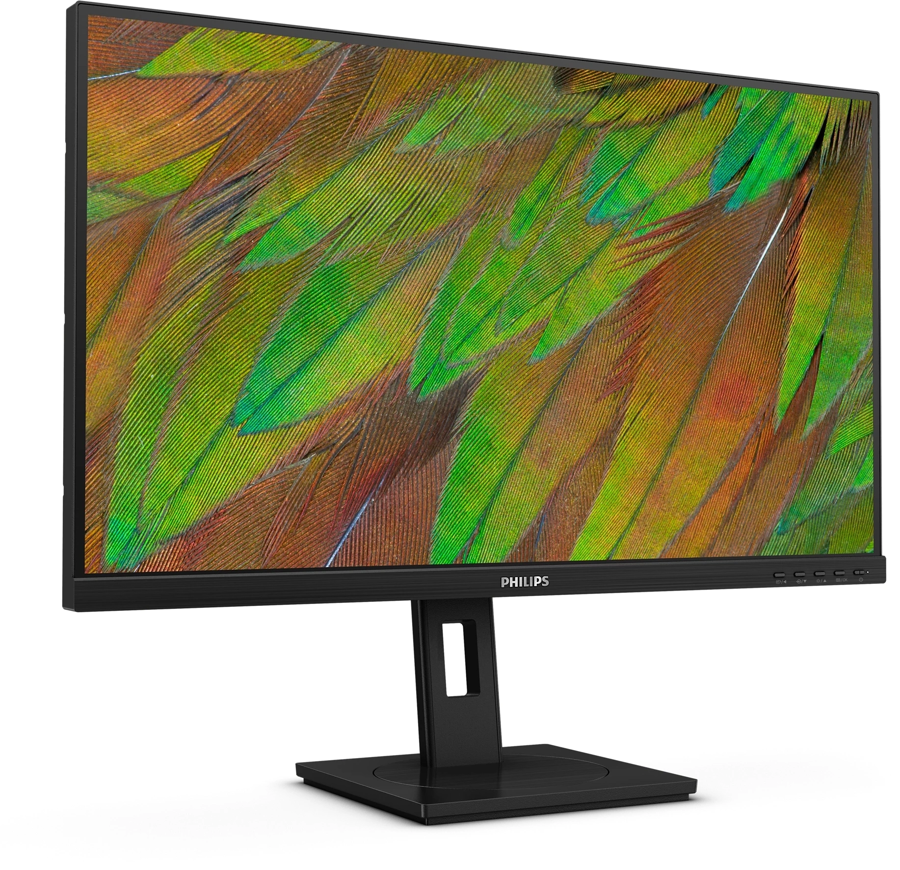 Монитор Philips 27" B Line 27B1U3900 черный IPS LED 16:9 HDMI M/M матовая HAS Piv 1000:1 350cd 178гр/178гр 3840x2160 60Hz DP 4K USB 6.65кг — миниатюра 2