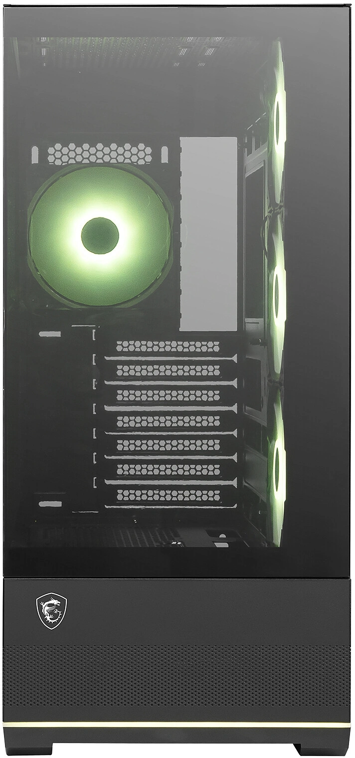 Корпус MSI MAG Pano 110R PZ черный без БП ATX 6x120mm 4x140mm 2xUSB3.0 audio AirDuct bott PSU — миниатюра 2