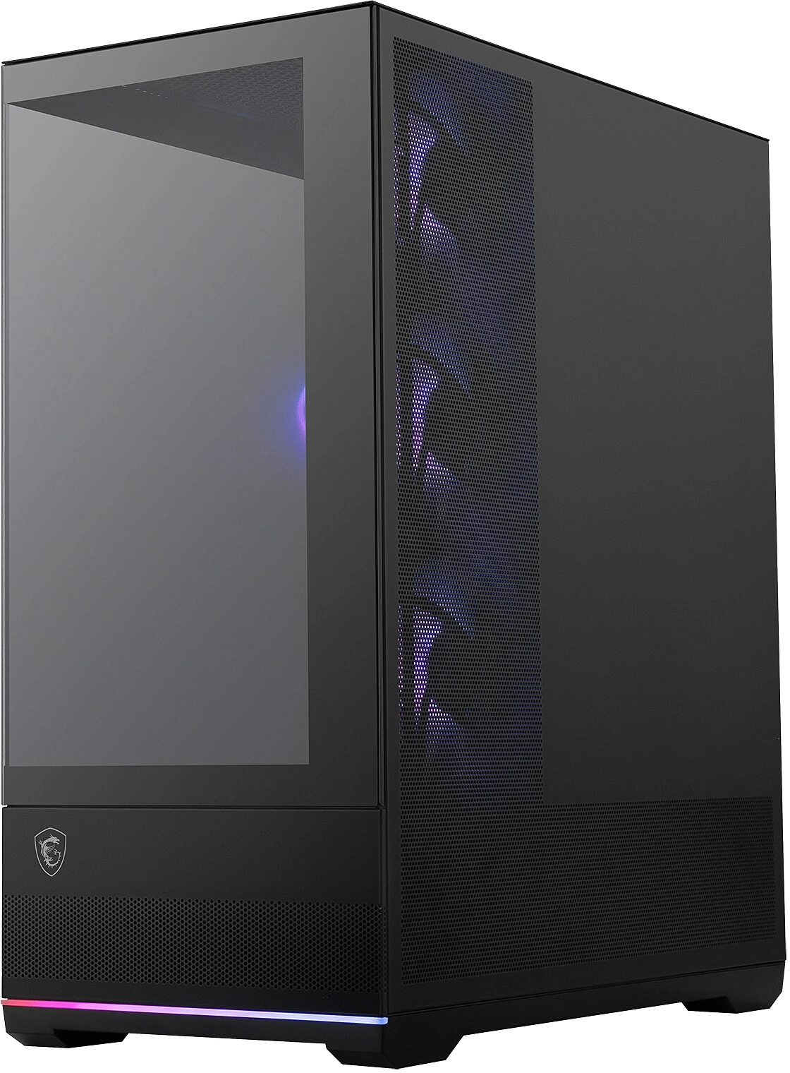 Корпус MSI MAG Pano 110R PZ черный без БП ATX 6x120mm 4x140mm 2xUSB3.0 audio AirDuct bott PSU — миниатюра 4