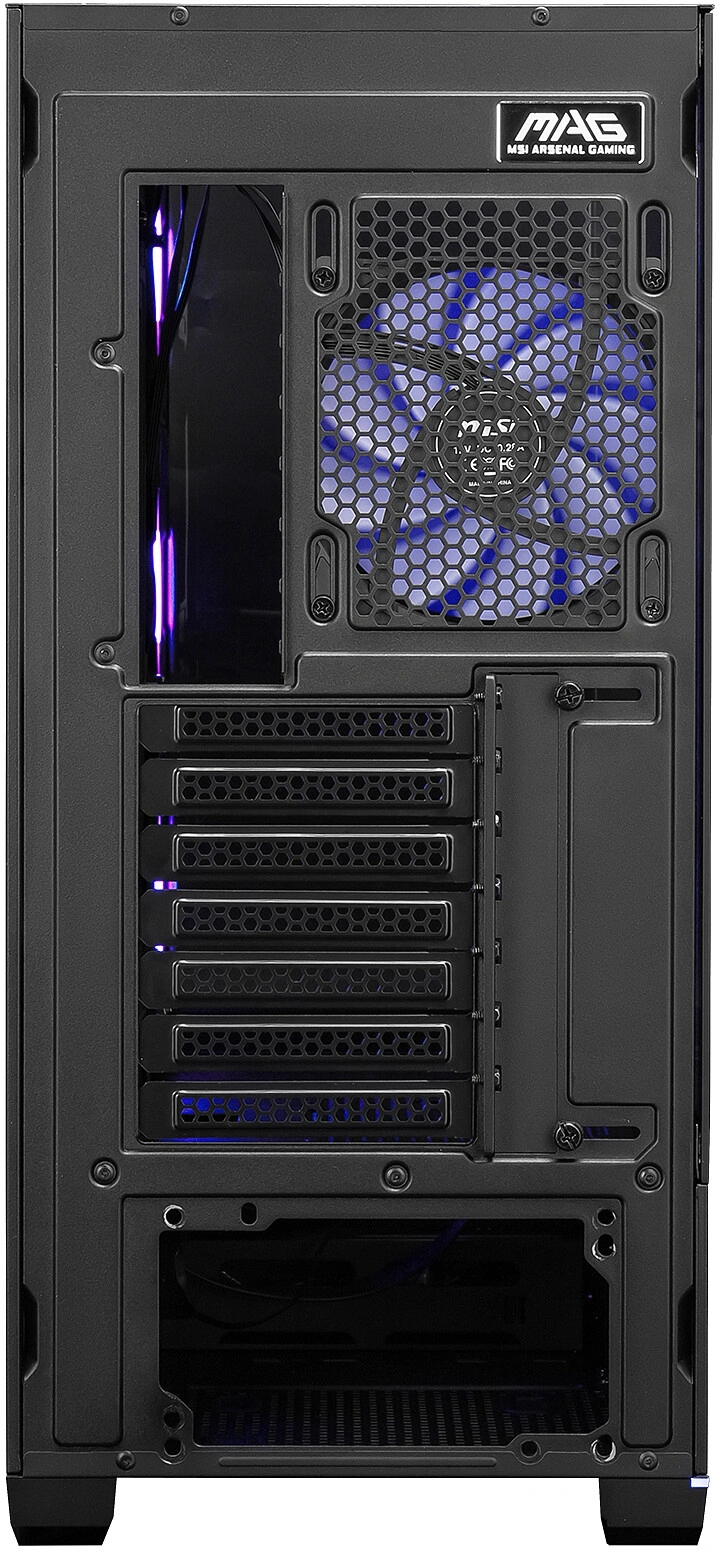 Корпус MSI MAG Pano 110R PZ черный без БП ATX 6x120mm 4x140mm 2xUSB3.0 audio AirDuct bott PSU — миниатюра 5