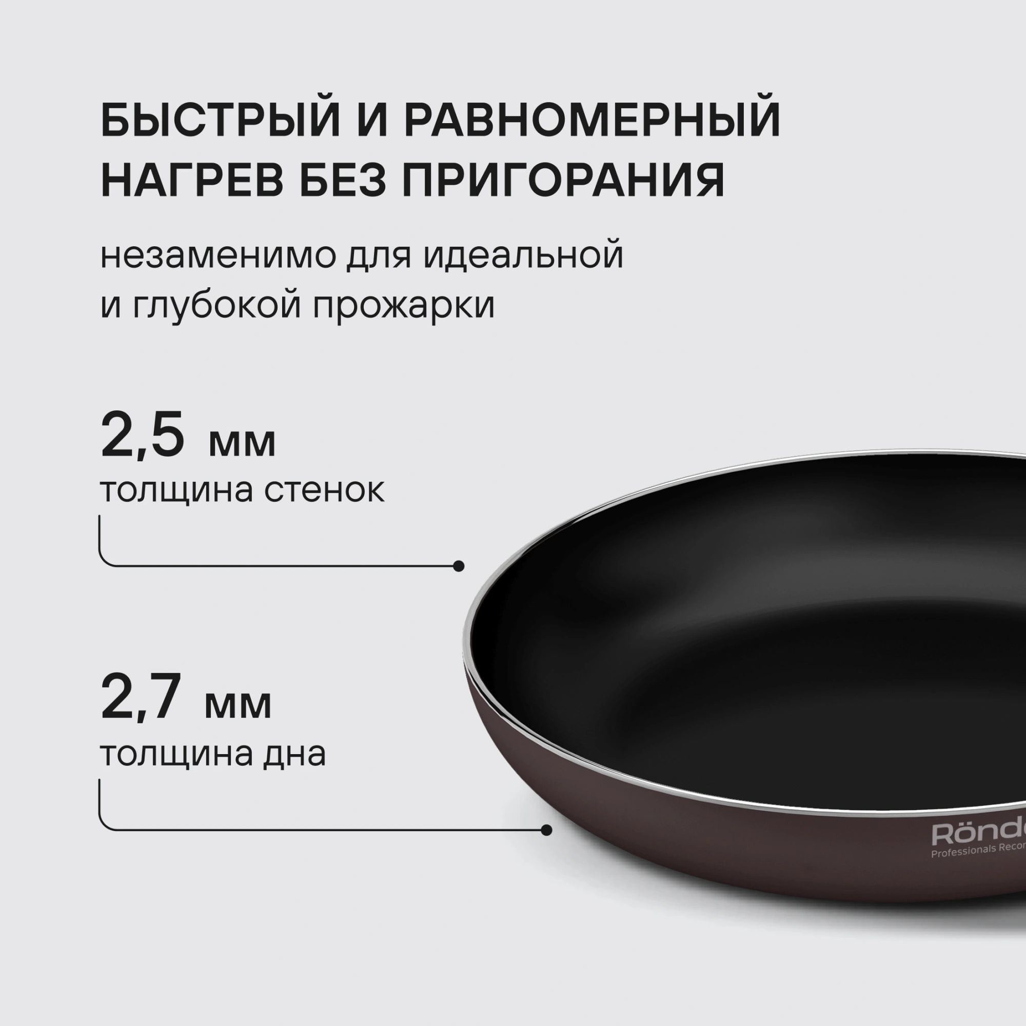Набор посуды Rondell SensArt RDA-2022 6 предметов — миниатюра 7