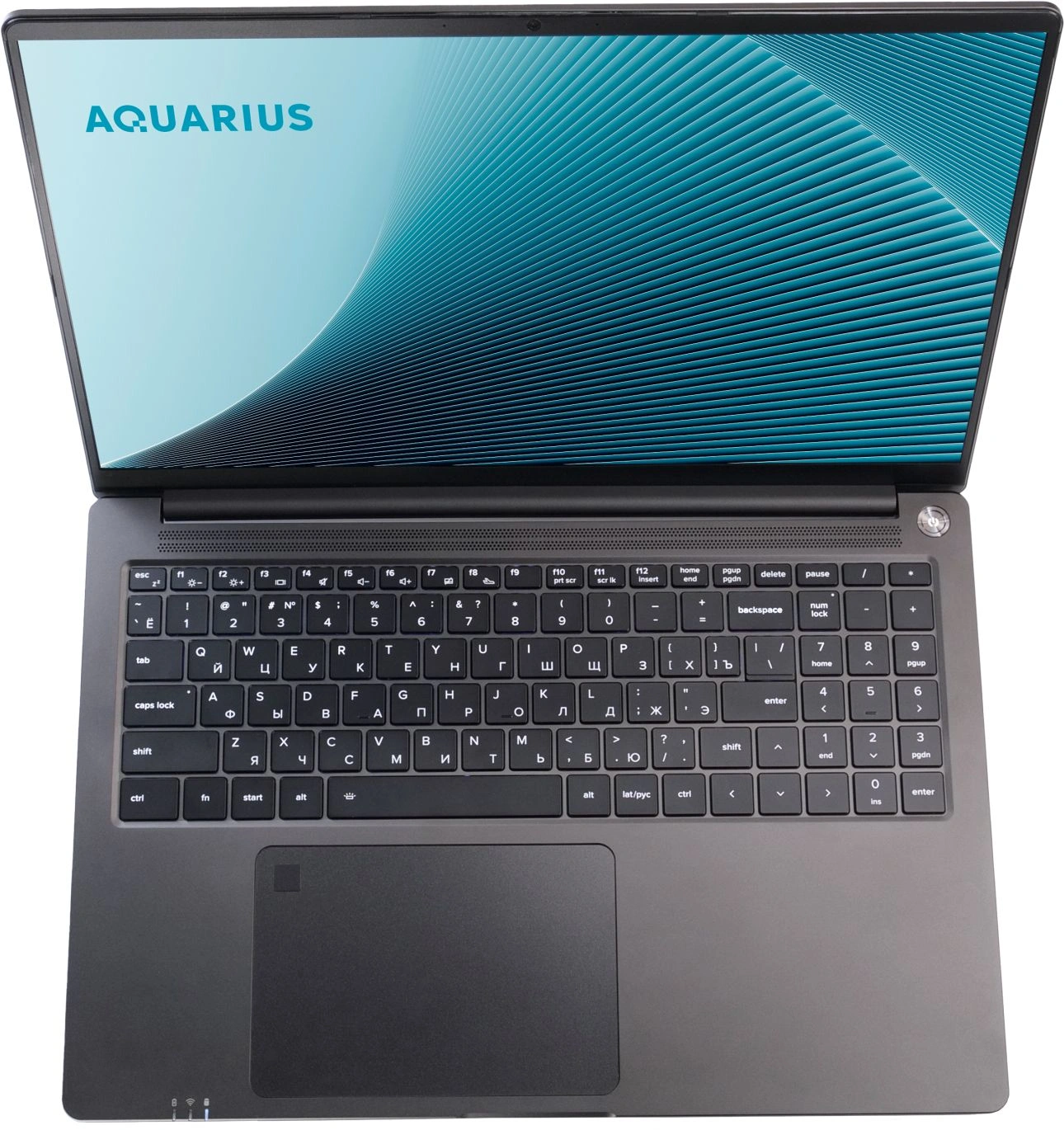 Ноутбук Aquarius CMP NS636 Core i5 1235U 16Gb SSD512Gb 16" IPS WUXGA (1920x1200) без ОС grey WiFi BT Cam (NS6361513116S151SCN2TNNAN2) — миниатюра 2