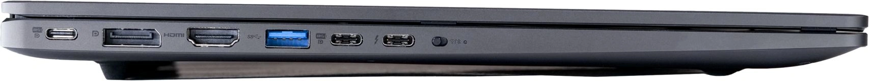 Ноутбук Aquarius CMP NS636 Core i5 1235U 16Gb SSD512Gb 16" IPS WUXGA (1920x1200) без ОС grey WiFi BT Cam (NS6361513116S151SCN2TNNAN2) — миниатюра 3