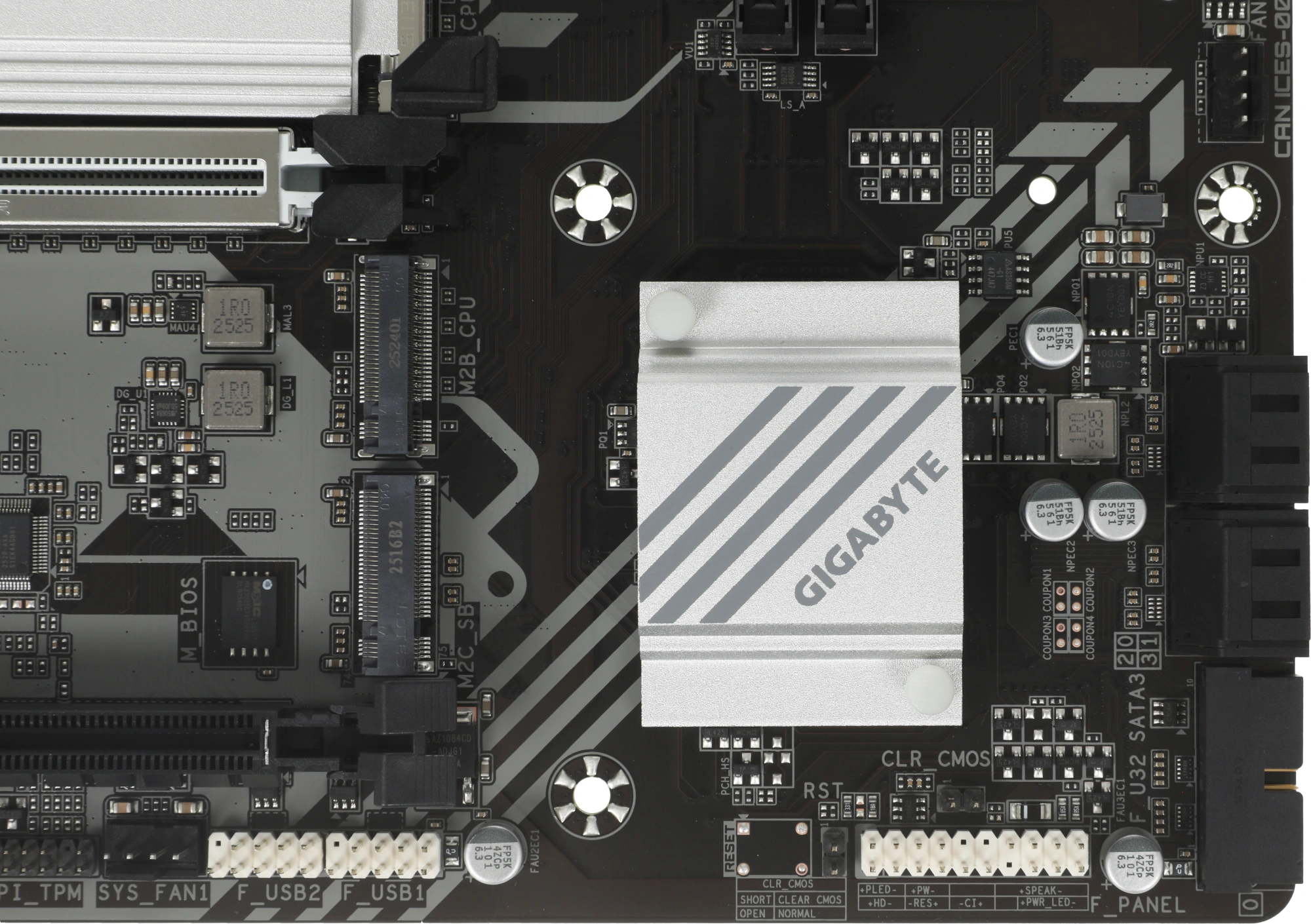 Материнская плата Gigabyte B850M FORCE WIFI6E Socket AM5 AMD B850 2xDDR5 mATX AC`97 8ch(7.1) 2.5Gg RAID+HDMI+DP — миниатюра 13