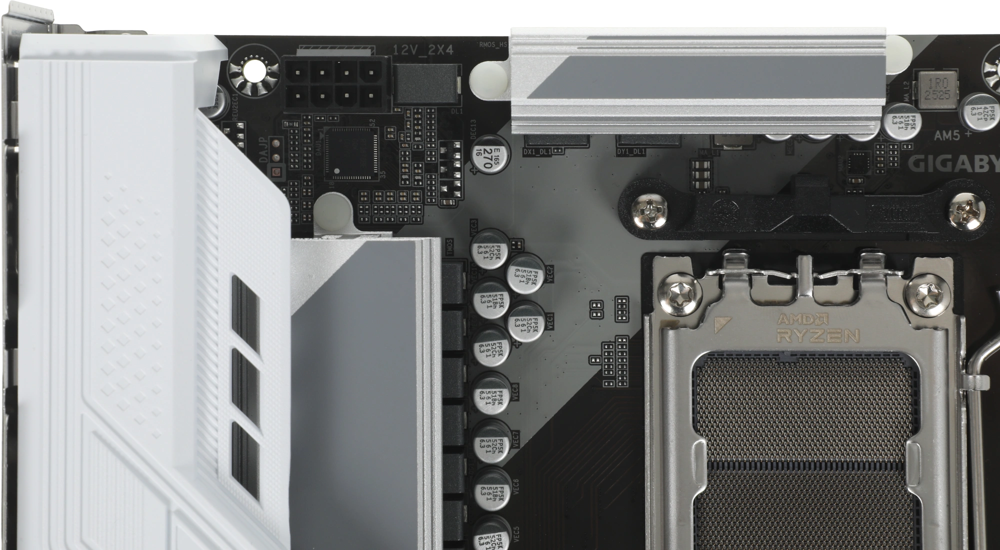 Материнская плата Gigabyte B850M FORCE WIFI6E Socket AM5 AMD B850 2xDDR5 mATX AC`97 8ch(7.1) 2.5Gg RAID+HDMI+DP — миниатюра 15