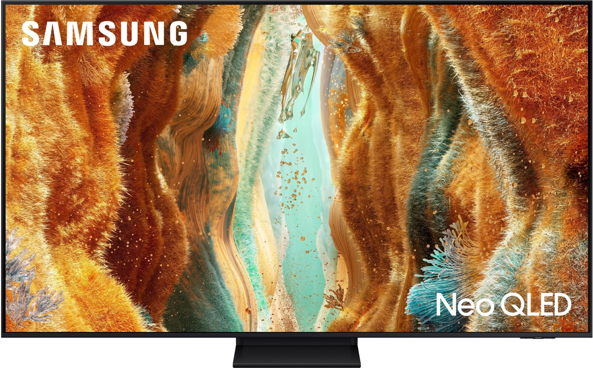 Телевизор QLED Samsung 85" QE85QN70FAUXRU Series 7 черный 4K Ultra HD 120Hz DVB-T2 DVB-C DVB-S2 USB WiFi Smart TV — миниатюра 6