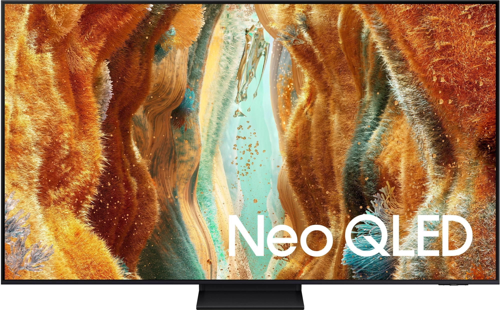 Телевизор QLED Samsung 85" QE85QN70FAUXRU Series 7 черный 4K Ultra HD 120Hz DVB-T2 DVB-C DVB-S2 USB WiFi Smart TV — фото 1