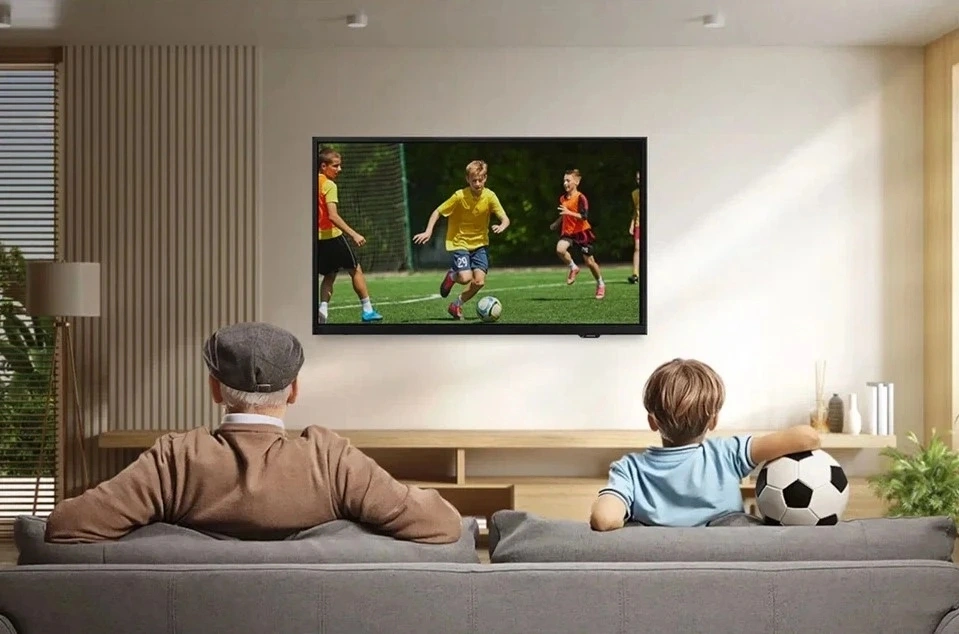 Телевизор LED Samsung 43" UE43F6000FUXRU черный FULL HD 60Hz DVB-T2 DVB-C DVB-S2 USB WiFi Smart TV — фото 1