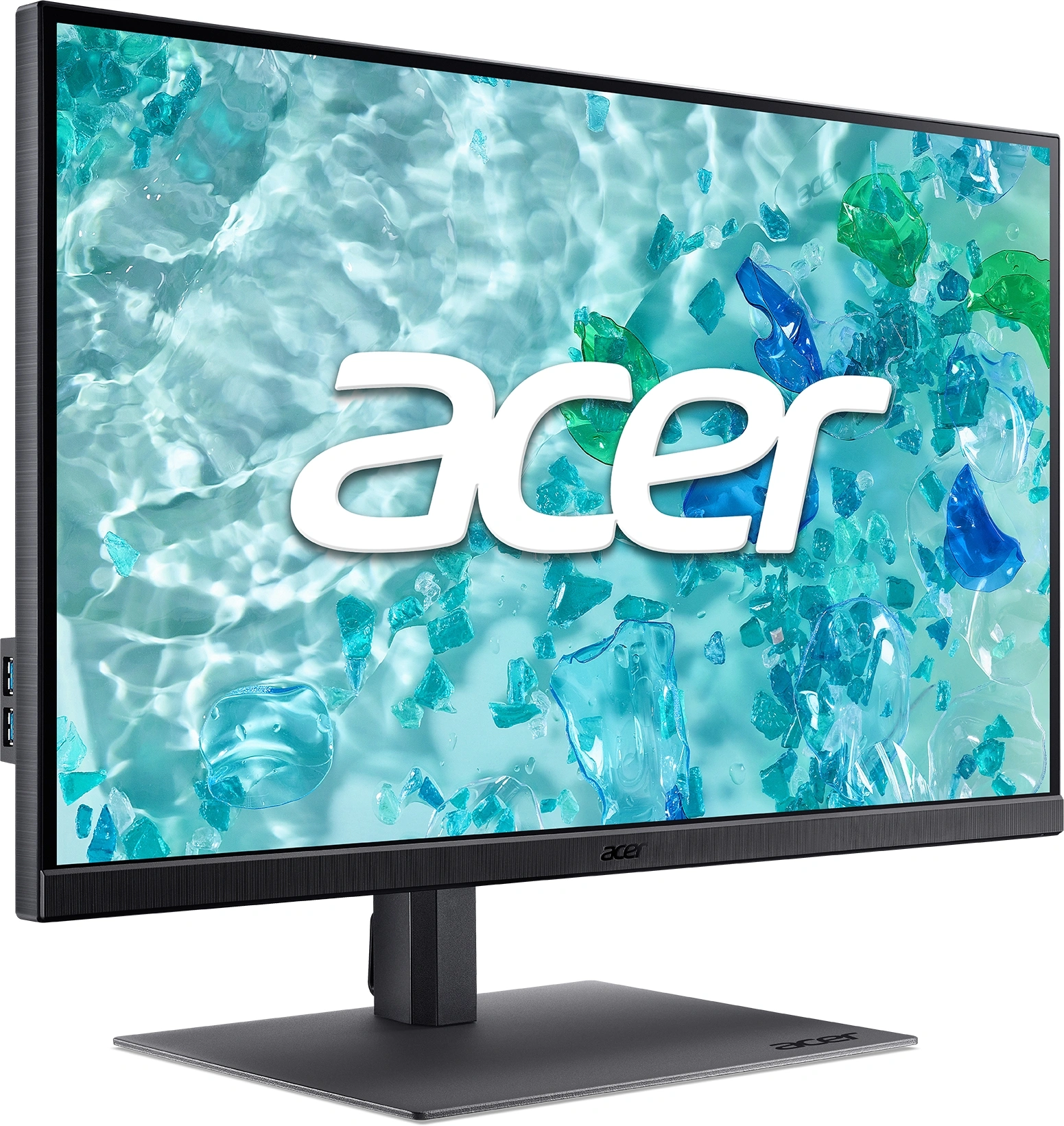 Монитор Acer 27" Vero B277KLBbmipruzx черный IPS LED 16:9 HDMI M/M матовая HAS Piv 350cd 178гр/178гр 3840x2160 72Hz FreeSync DP Quad 4K (2160p) USB 5.12кг — миниатюра 3
