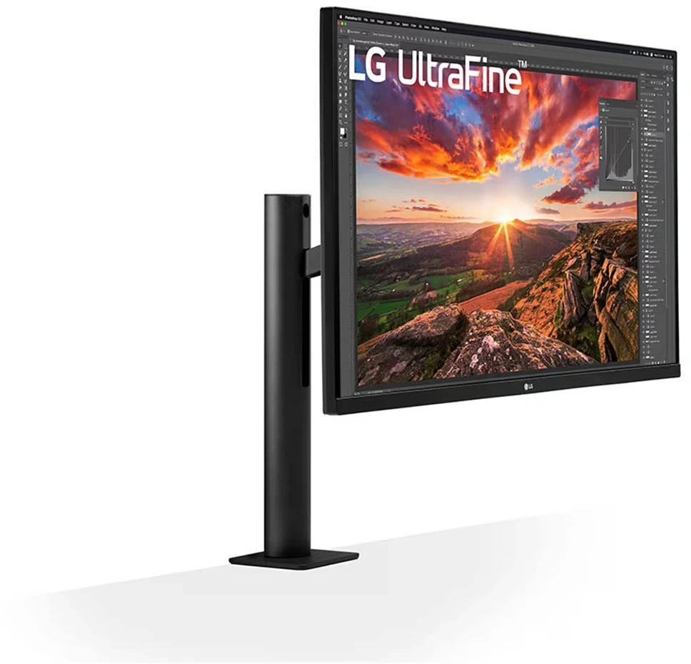 Монитор LG 31.5" UltraFine 32UN880K-B черный IPS LED 16:9 HDMI M/M матовая HAS Piv 1000:1 380cd 178гр/178гр 3840x2160 60Hz DP 4K USB 10.3кг — миниатюра 5