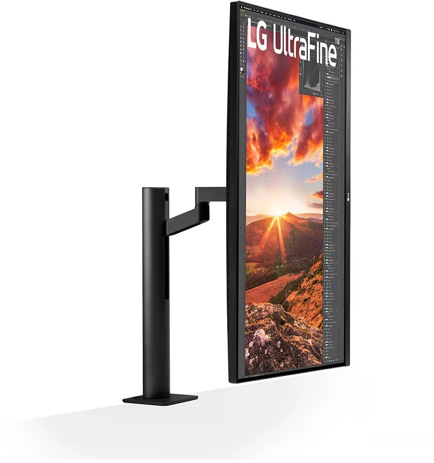 Монитор LG 31.5" UltraFine 32UN880K-B черный IPS LED 16:9 HDMI M/M матовая HAS Piv 1000:1 380cd 178гр/178гр 3840x2160 60Hz DP 4K USB 10.3кг — миниатюра 6