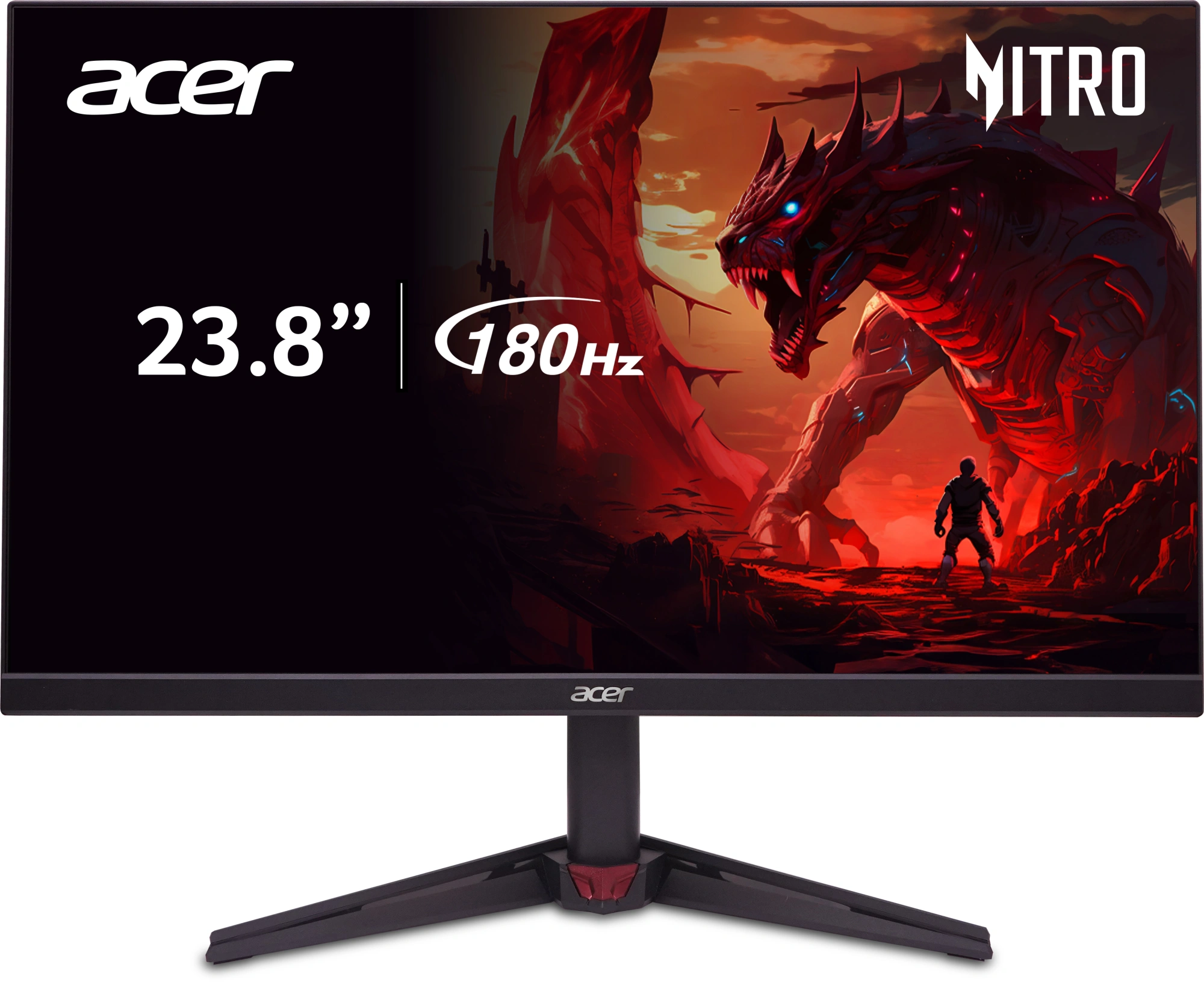 Монитор Acer 27" Nitro VG270KV4bmiipx черный IPS LED 0.5ms 16:9 HDMI M/M матовая 250cd 178гр/178гр 3840x2160 160Hz FreeSync Premium DP 4K — миниатюра 2