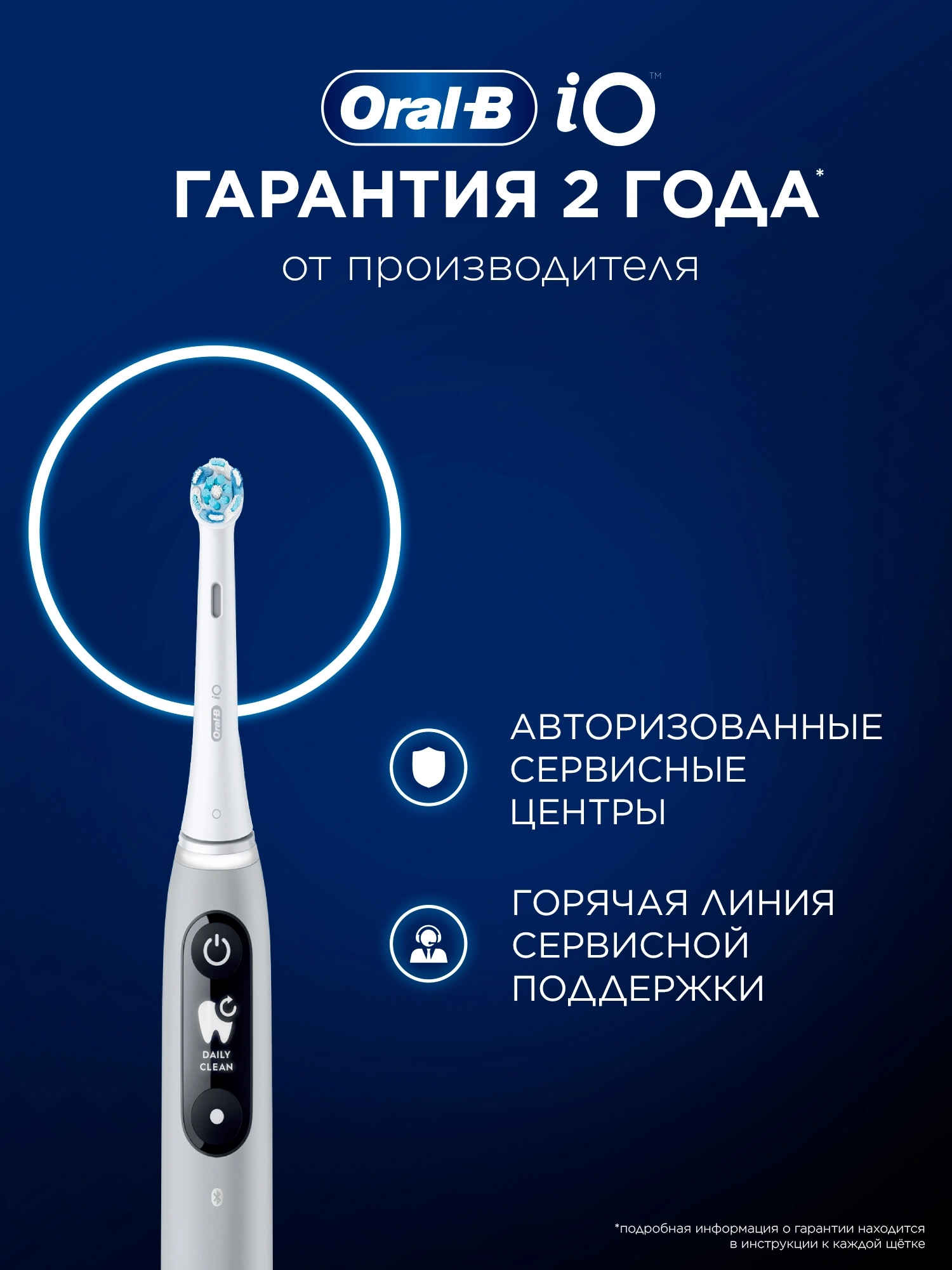 Зубная щетка электрическая Oral-B iO Series 6 Grey Opal серый — миниатюра 12