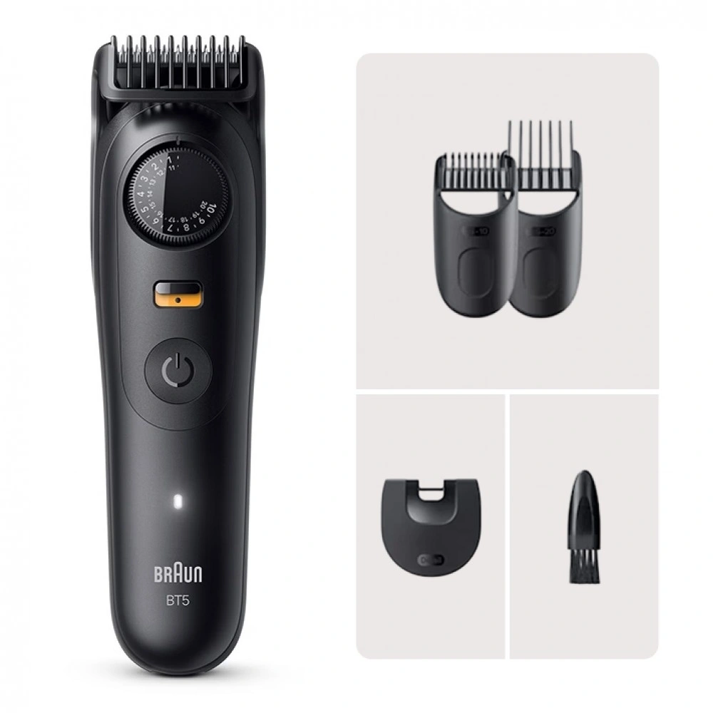 Триммер Braun Series 5 BT5520 черный (насадок в компл:3шт) — миниатюра 2