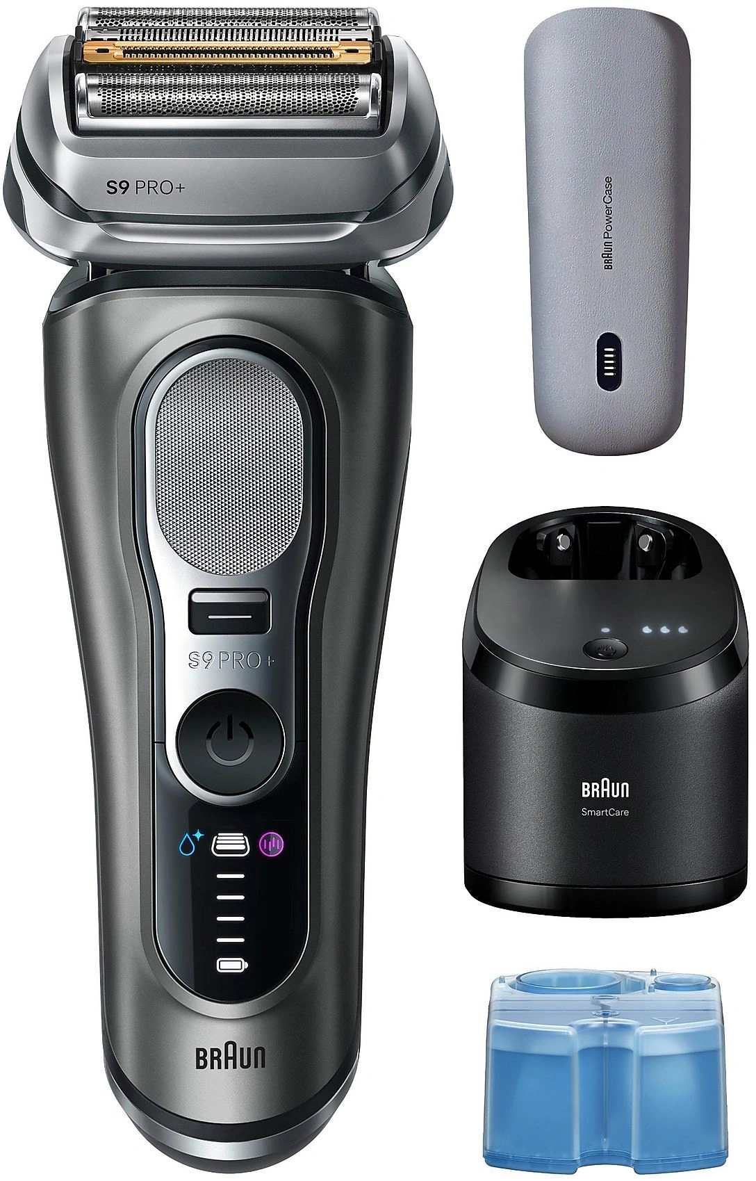 Бритва сетчатая Braun 9675cc реж.эл.:5 питан.:аккум. серебристый — миниатюра 3