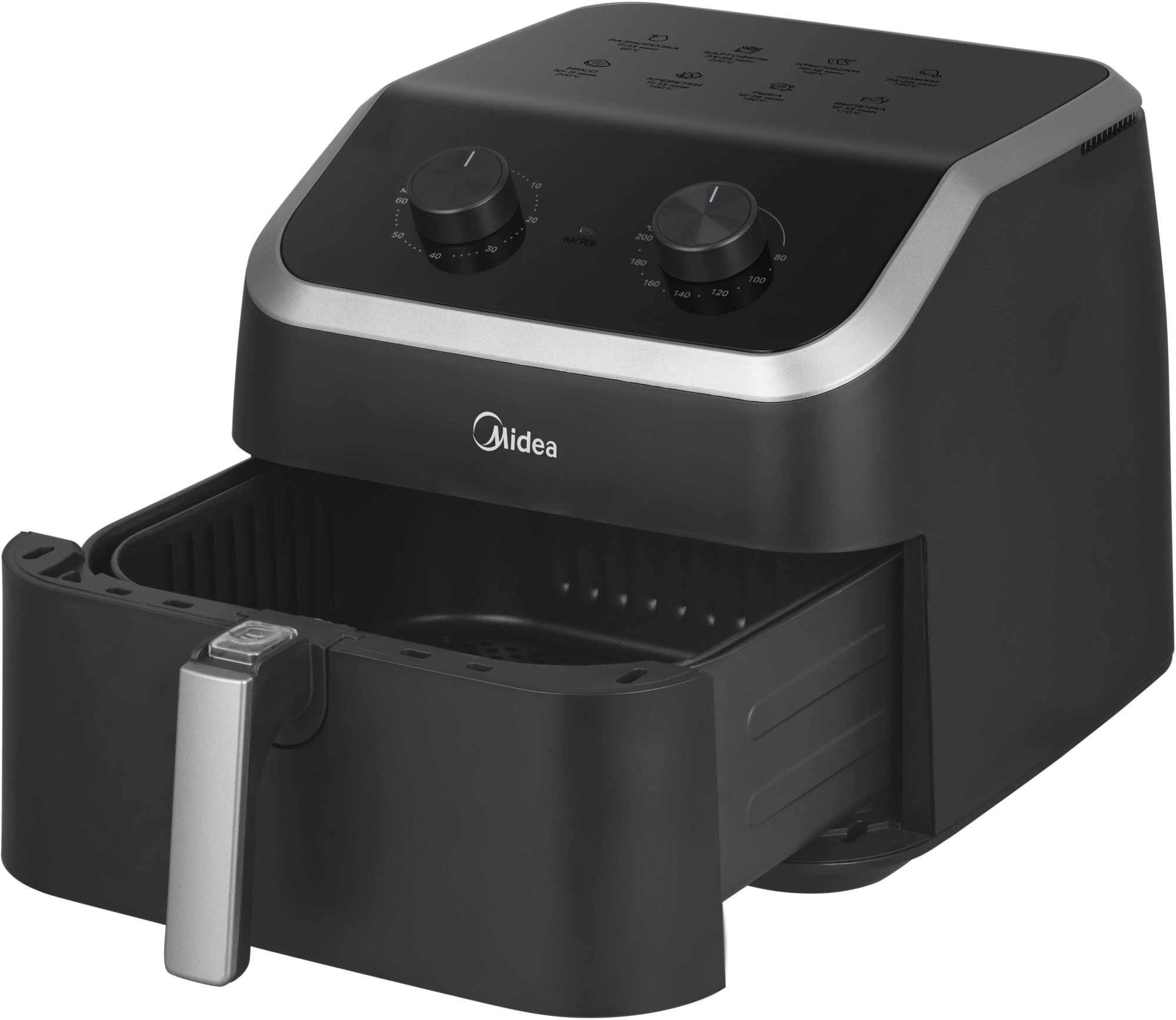 Аэрогриль Midea MAF-TN85WK 8.5л 2200Вт черный — миниатюра 7