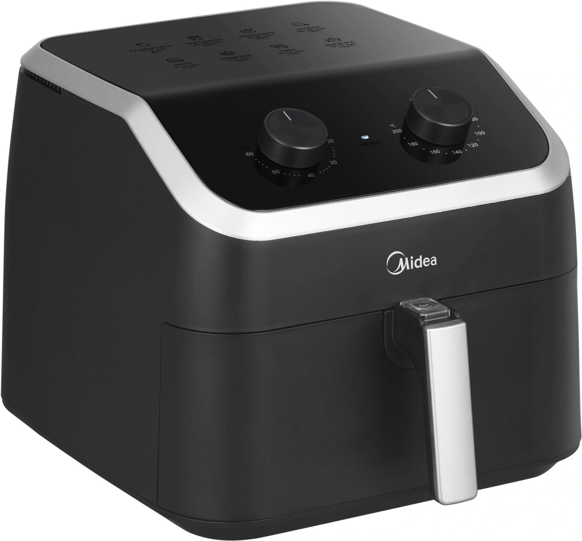 Аэрогриль Midea MAF-TN85WK 8.5л 2200Вт черный — миниатюра 11