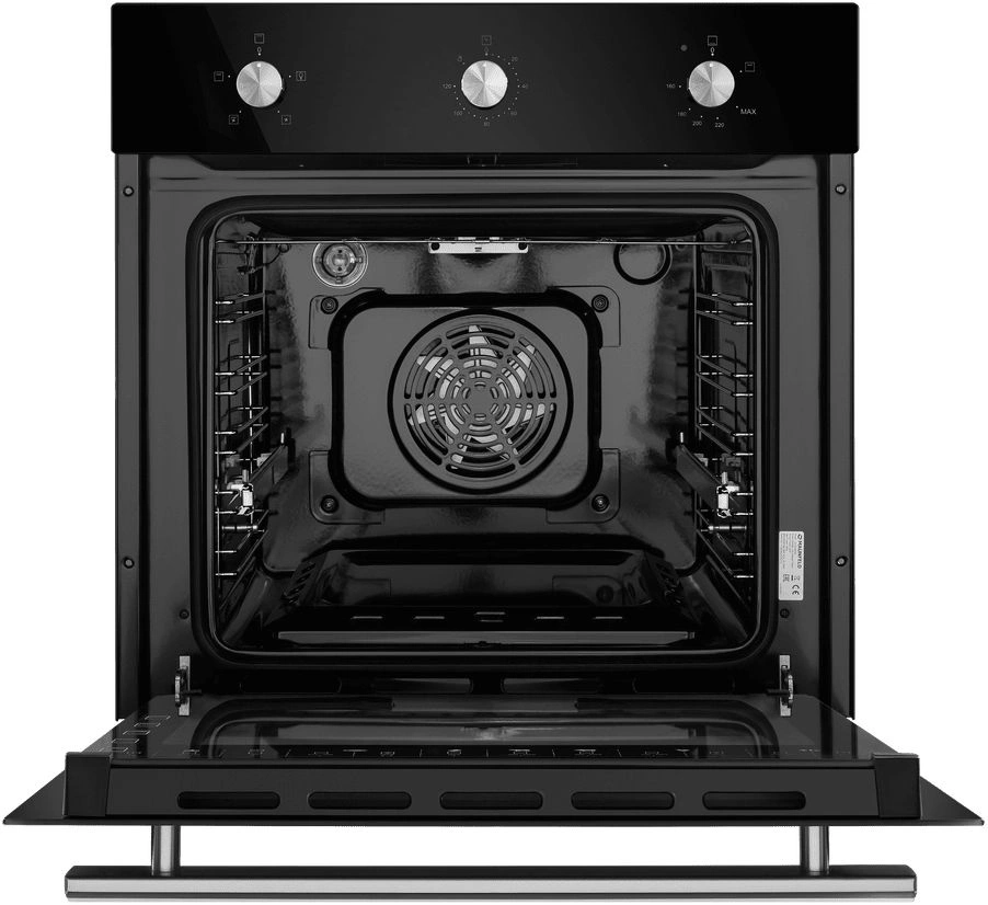 Духовой шкаф Газовый Maunfeld EOGC604BSlim черный — миниатюра 2