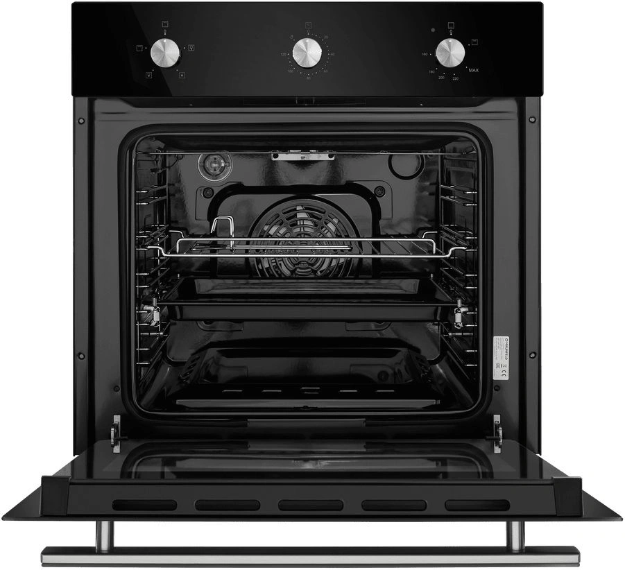 Духовой шкаф Газовый Maunfeld EOGC604BSlim черный — миниатюра 3