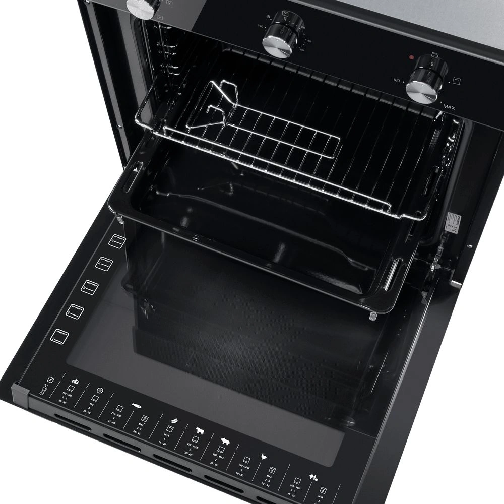 Духовой шкаф Газовый Maunfeld EOGC604BSlim черный — миниатюра 5