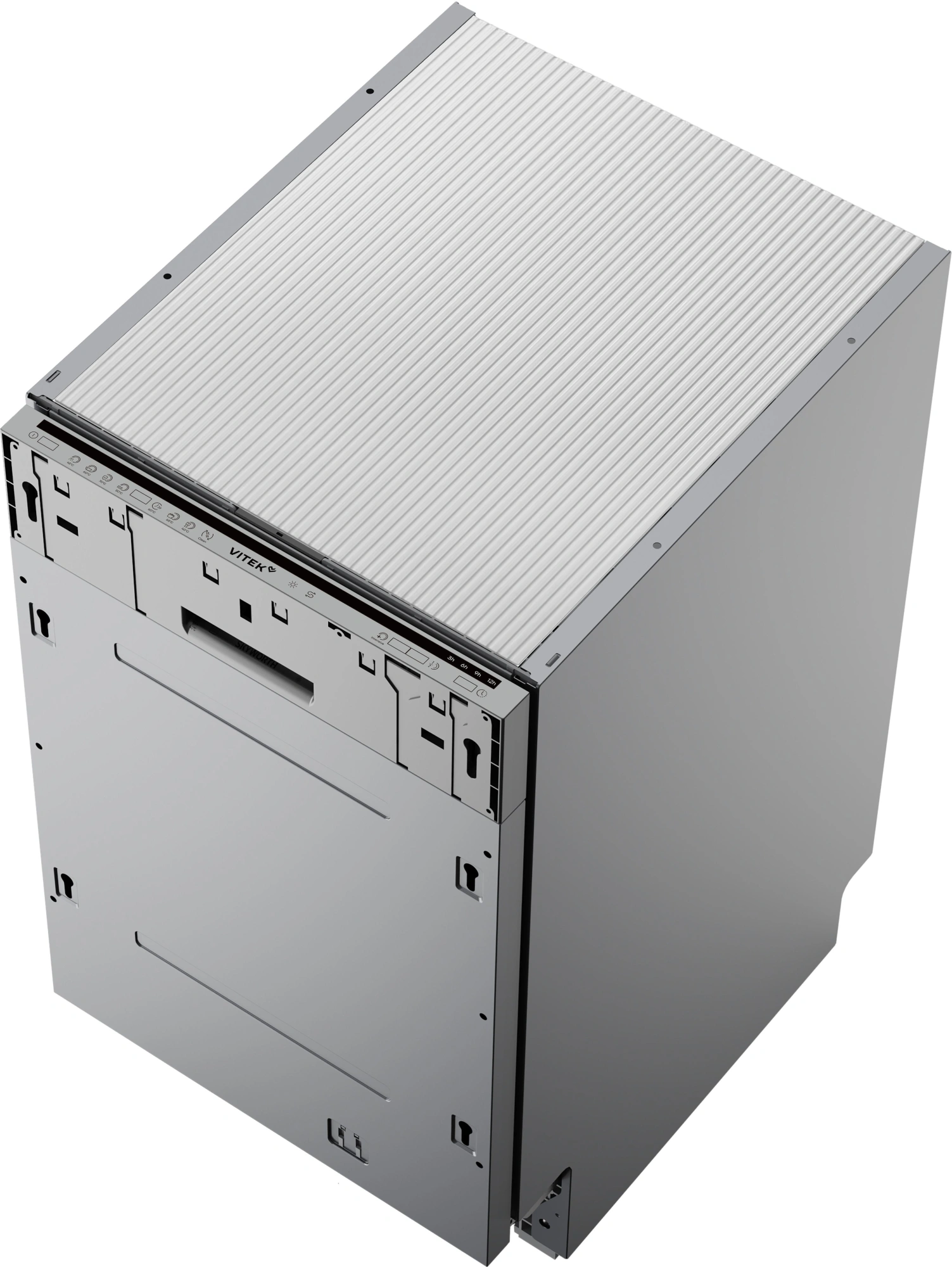 Посудомоечная машина встраив. Vitek VT-BD411 2100Вт узкая серебристый — миниатюра 2