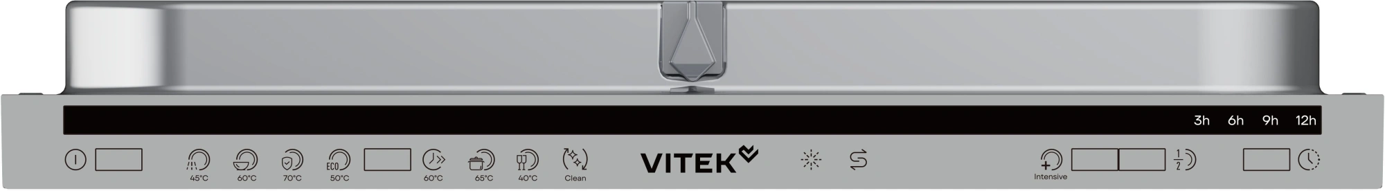 Посудомоечная машина встраив. Vitek VT-BD411 2100Вт узкая серебристый — фото 1