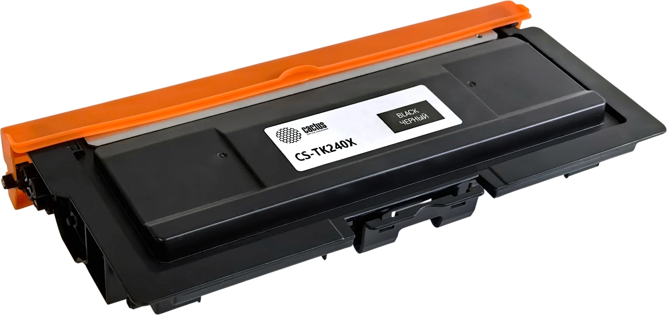 Картридж лазерный Cactus CS-TK240X черный (9000стр.) для Катюша M240/M140/P140 с чипом — миниатюра 2