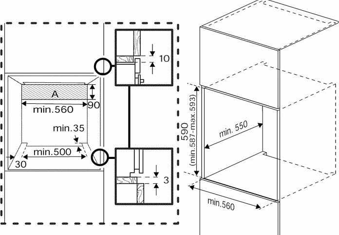 Духовой шкаф Электрический Hotpoint HFE8 1221 H WH белый — миниатюра 8