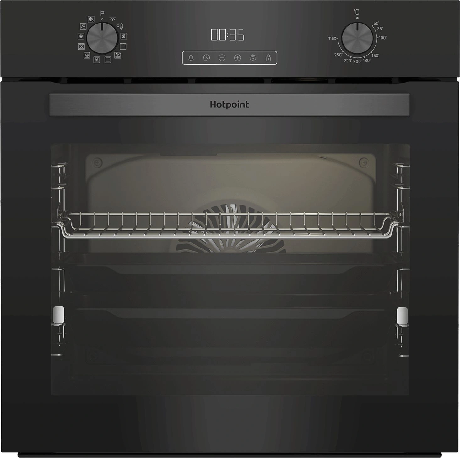 Духовой шкаф Электрический Hotpoint HFE9 1231 JSH BLG черный — фото 1