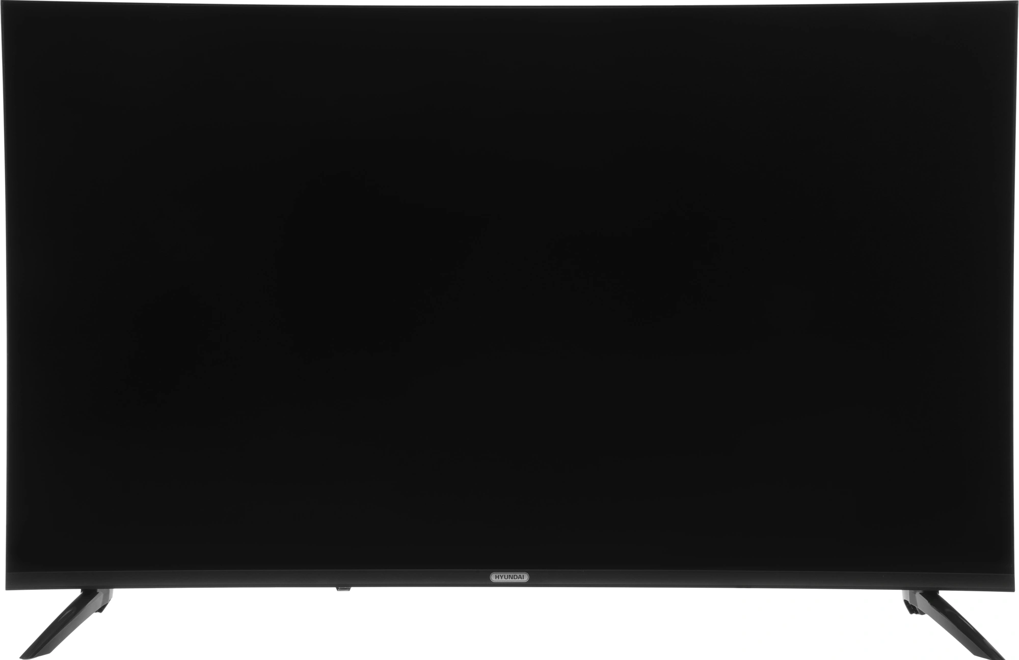Телевизор LED Hyundai 43" H-LED43BU7012 YaOS Frameless черный/черный 4K Ultra HD 60Hz DVB-T DVB-T2 DVB-C DVB-S DVB-S2 USB WiFi Smart TV — фото 1