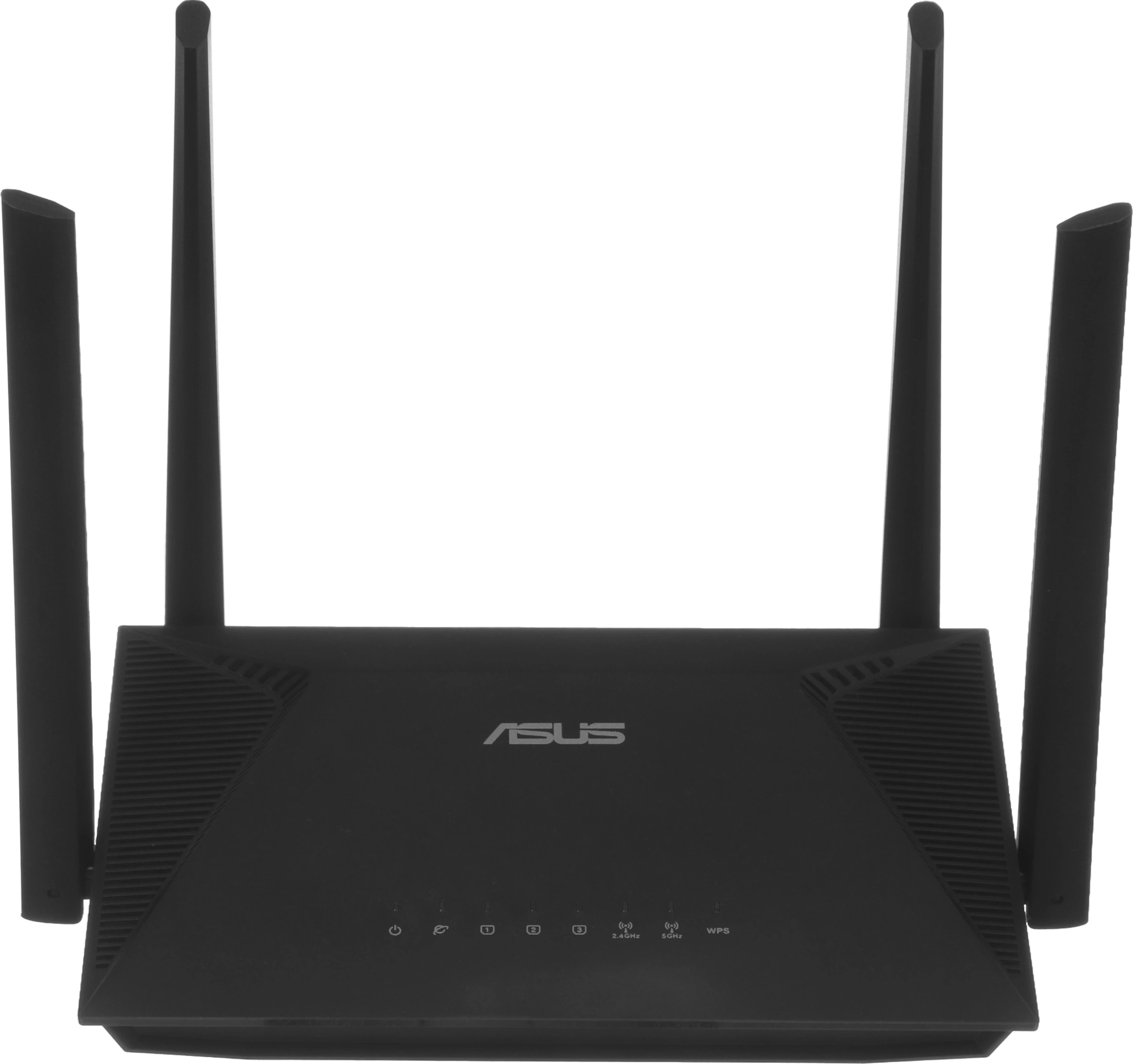 Роутер беспроводной Asus RT-AX52 Pro AX3000 10/100/1000BASE-TX черный — фото 1